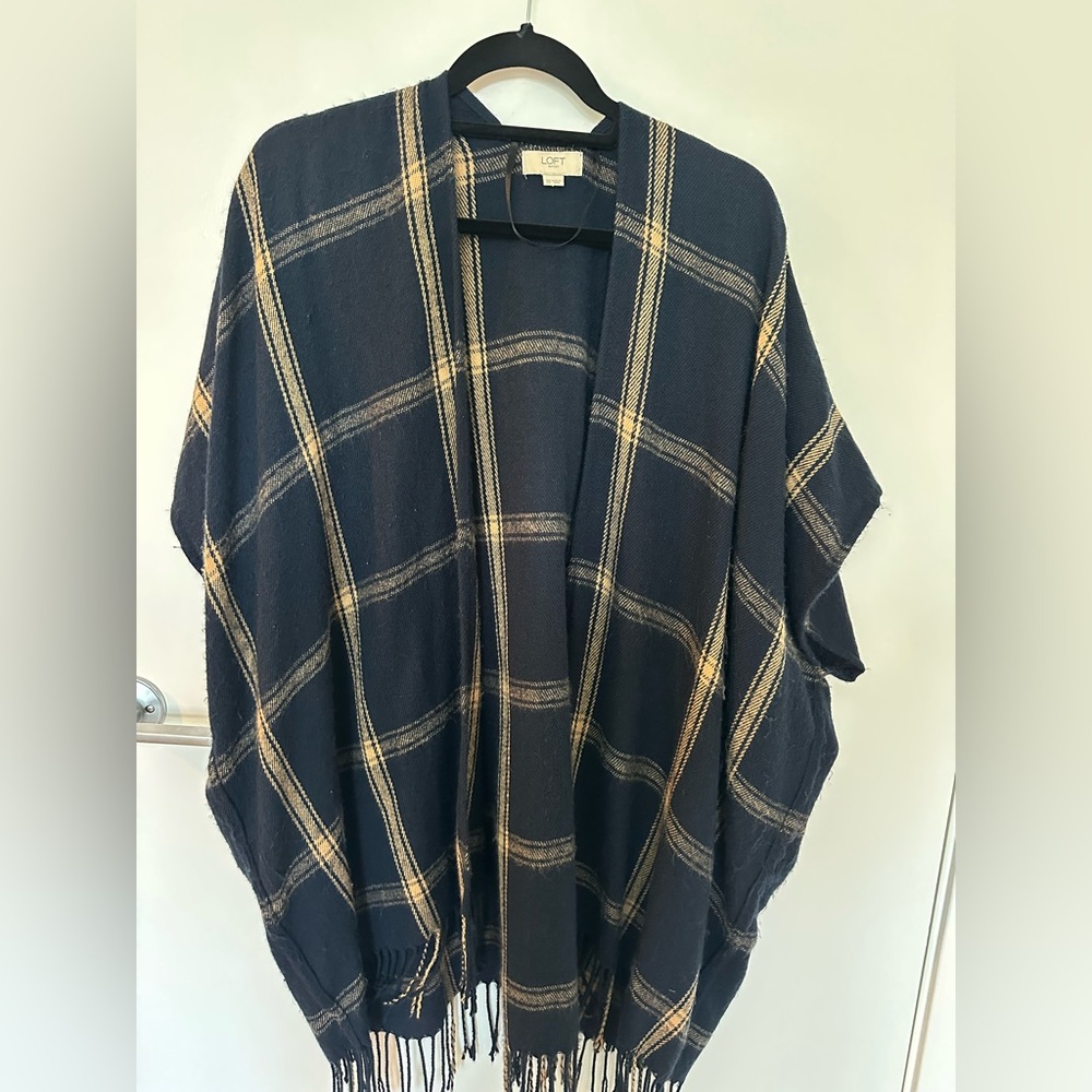LOFT Navy Cardigan
